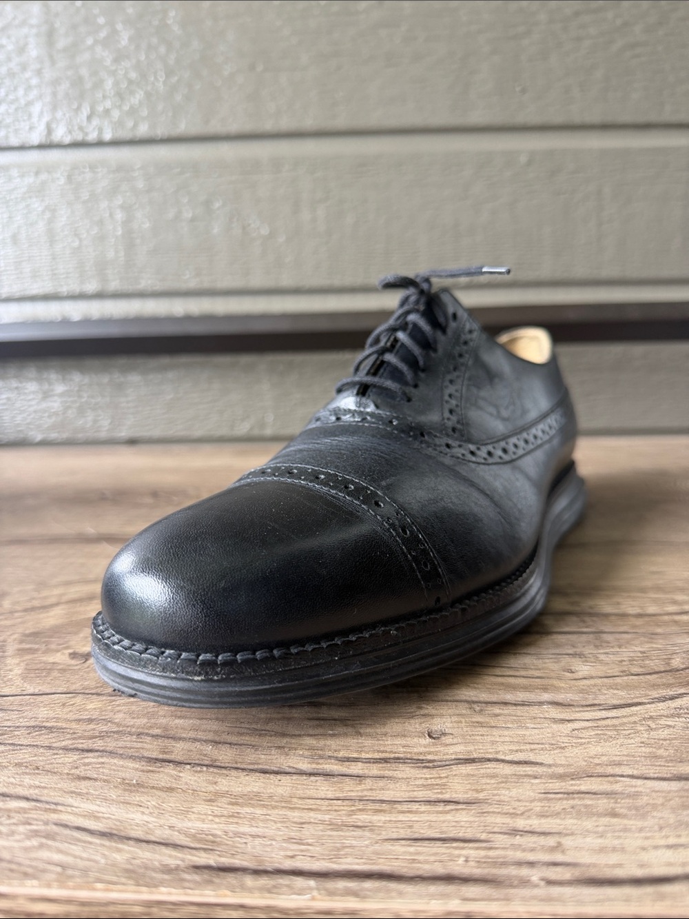Cole Haan OS Lunarlon Tour Wingtip Derby Oxford Men’s shoes size 10.5